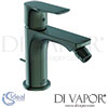 Ideal Standard Connect Air Concept Air Magnetic Grey One Hole Slim Bidet Mixer Spare Parts